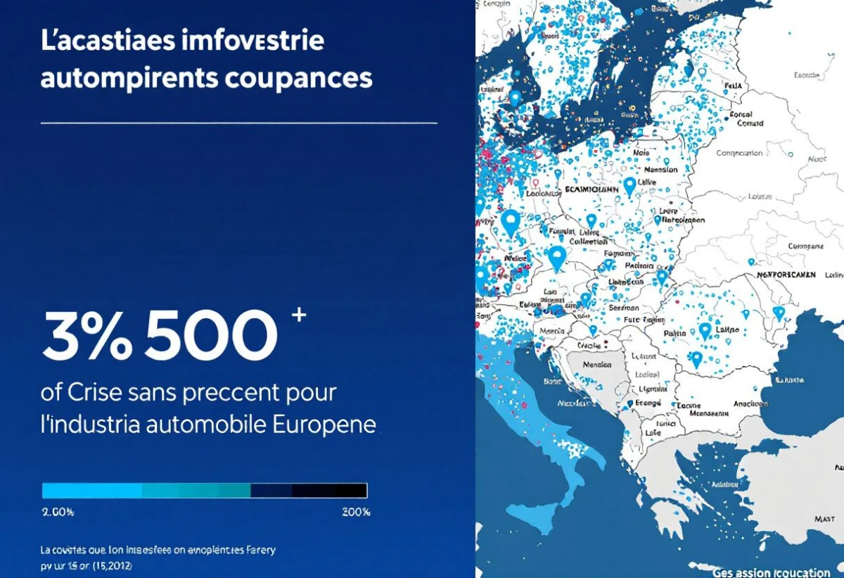 Crise sans précédent pour l'industrie automobile européenne
