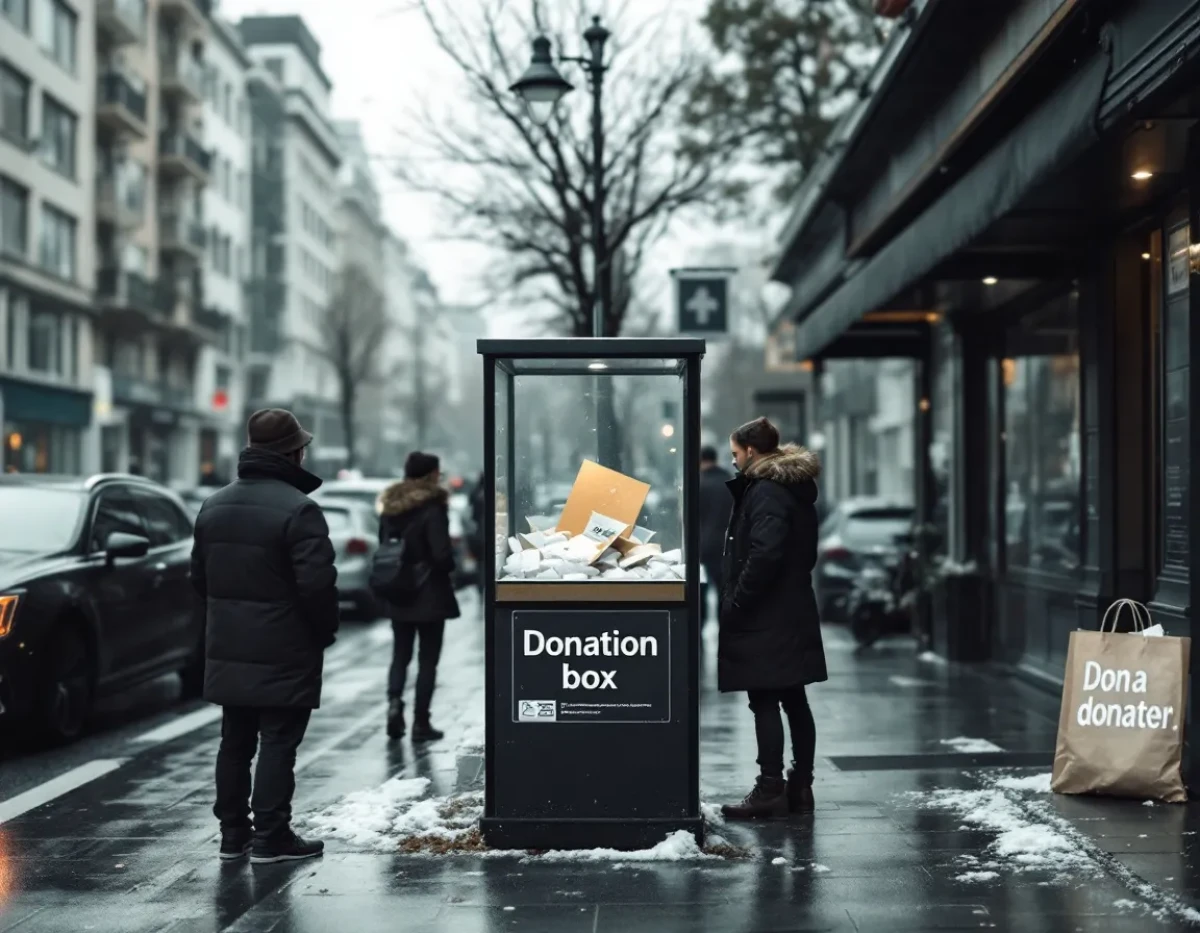 La générosité en péril : les dons chutent en 2024
