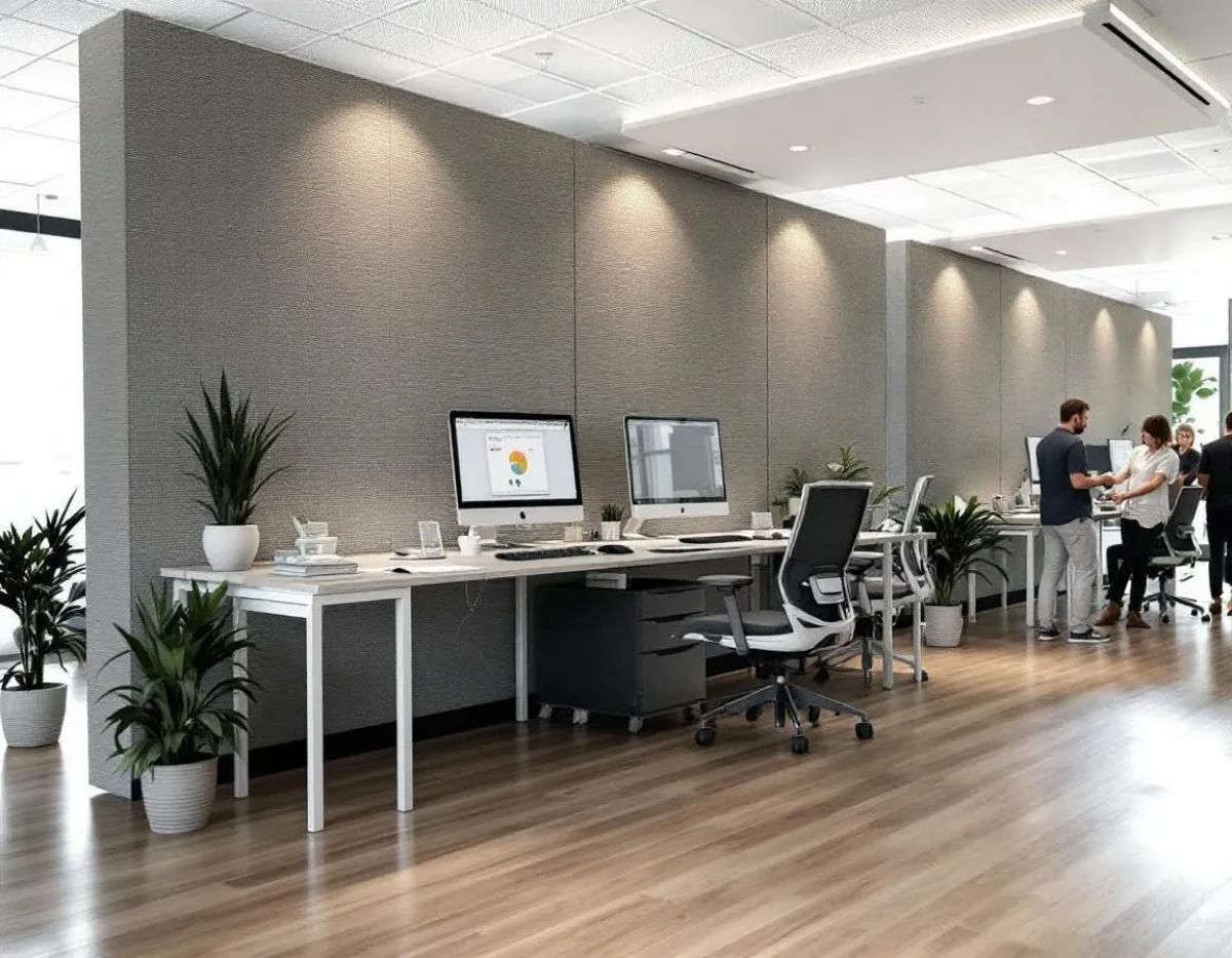 Maximisez Concentration et Sérénité : Solutions Professionnelles pour l'Isolation Acoustique des Bureaux