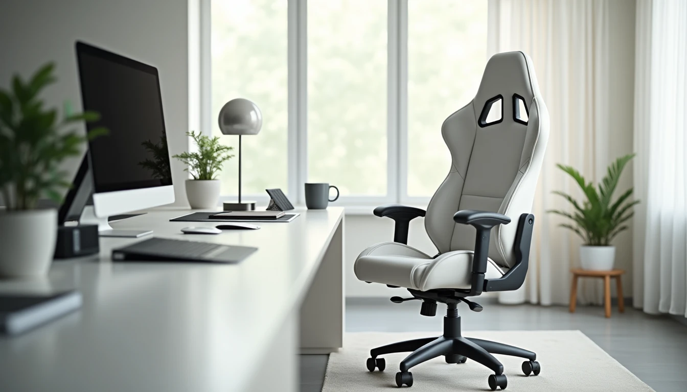 Pourquoi la chaise gamer blanche domine les bureaux en 2026